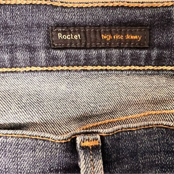 Citizen Of Humanity Rocket Jeans Women Size 29 Blue High Rise Skinny Stretchy - Picture 11 of 16